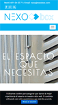 Mobile Screenshot of nexobox.com